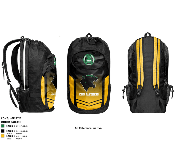 Gear Bag, CMS Basketball, Men's Basketball, Teamtime, Team time, sublimation, custom sports apparel, team uniforms, spirit wear, spiritwear, sports uniforms, custom shirts, team store, custom team store, fundraiser sports, apparel fundraiser
