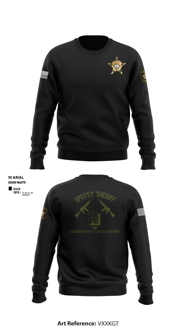 Crew Neck Sweatshirt, , Police, Teamtime, Team time, sublimation, custom sports apparel, team uniforms, spirit wear, spiritwear, sports uniforms, custom shirts, team store, custom team store, fundraiser sports, apparel fundraiser
