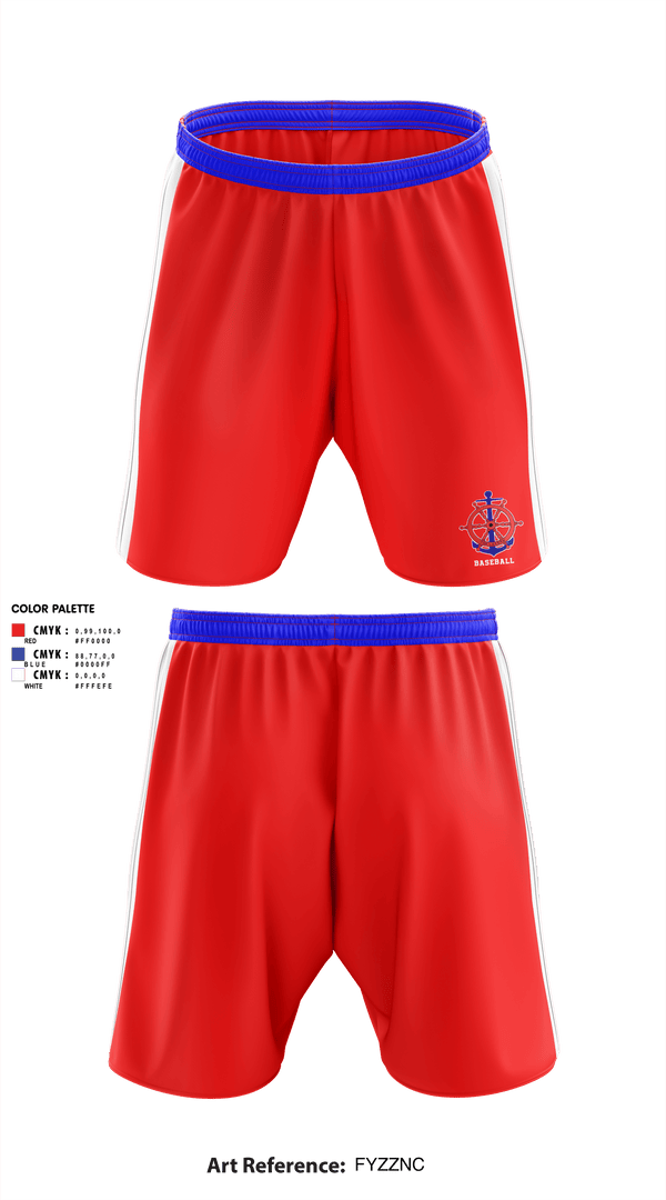 Athletic Shorts With Pockets, Des Lacs-Burlington High School Baseball, Baseball, Teamtime, Team time, sublimation, custom sports apparel, team uniforms, spirit wear, spiritwear, sports uniforms, custom shirts, team store, custom team store, fundraiser sports, apparel fundraiser