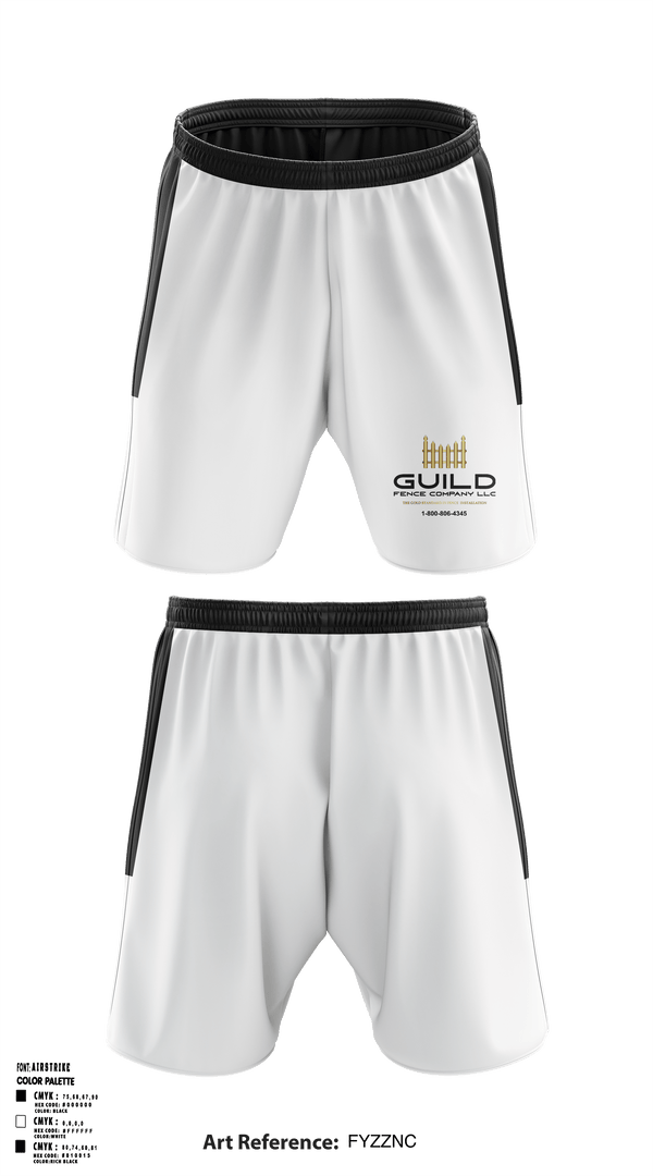 Athletic Shorts With Pockets, Guild fence company LLC, , Teamtime, Team time, sublimation, custom sports apparel, team uniforms, spirit wear, spiritwear, sports uniforms, custom shirts, team store, custom team store, fundraiser sports, apparel fundraiser