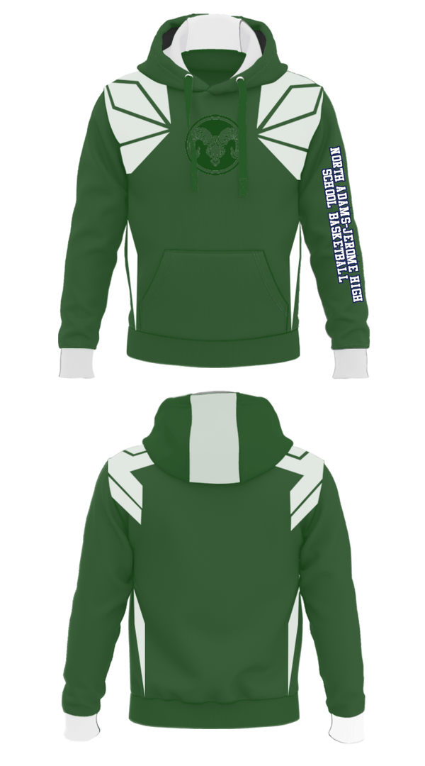 Hoodie, North Adams-Jerome High School Basketball, Women's Basketball, Teamtime, Team time, sublimation, custom sports apparel, team uniforms, spirit wear, spiritwear, sports uniforms, custom shirts, team store, custom team store, fundraiser sports, apparel fundraiser