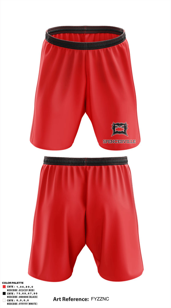 Athletic Shorts With Pockets, Spencerville Middle School Baseball, Baseball, Teamtime, Team time, sublimation, custom sports apparel, team uniforms, spirit wear, spiritwear, sports uniforms, custom shirts, team store, custom team store, fundraiser sports, apparel fundraiser