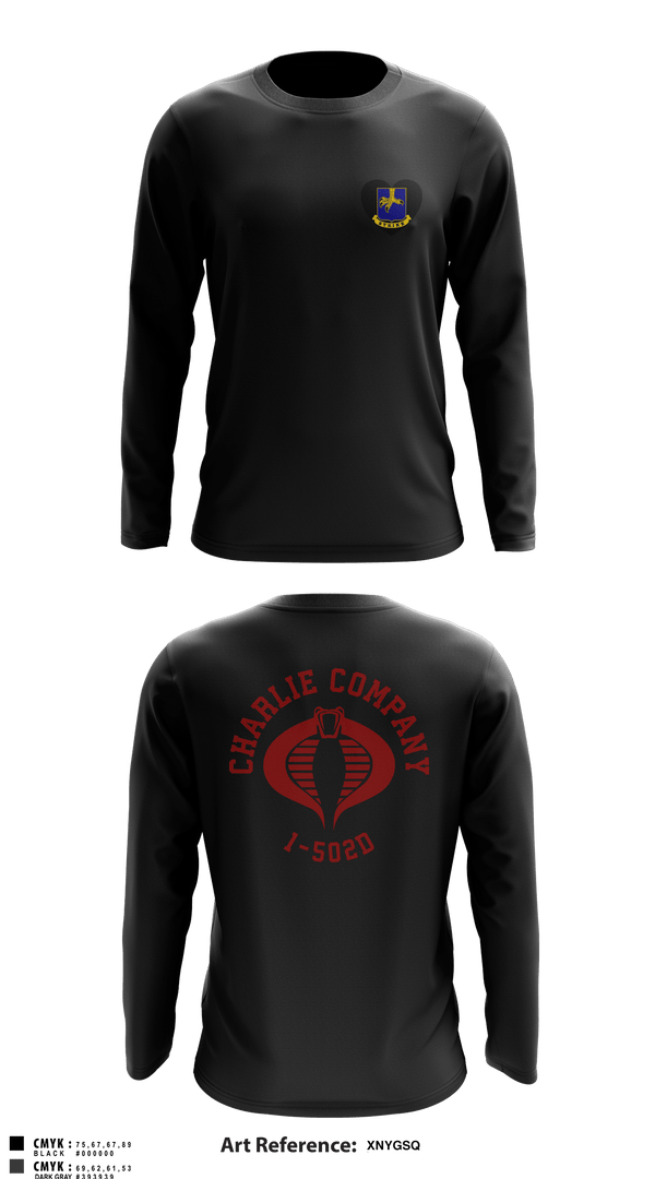 Long Sleeve Performance Shirt, Cobra Company, Army, Teamtime, Team time, sublimation, custom sports apparel, team uniforms, spirit wear, spiritwear, sports uniforms, custom shirts, team store, custom team store, fundraiser sports, apparel fundraiser