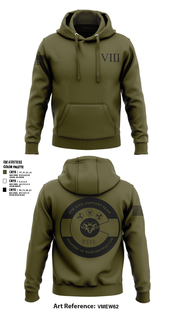 Hoodie, , Army, Teamtime, Team time, sublimation, custom sports apparel, team uniforms, spirit wear, spiritwear, sports uniforms, custom shirts, team store, custom team store, fundraiser sports, apparel fundraiser