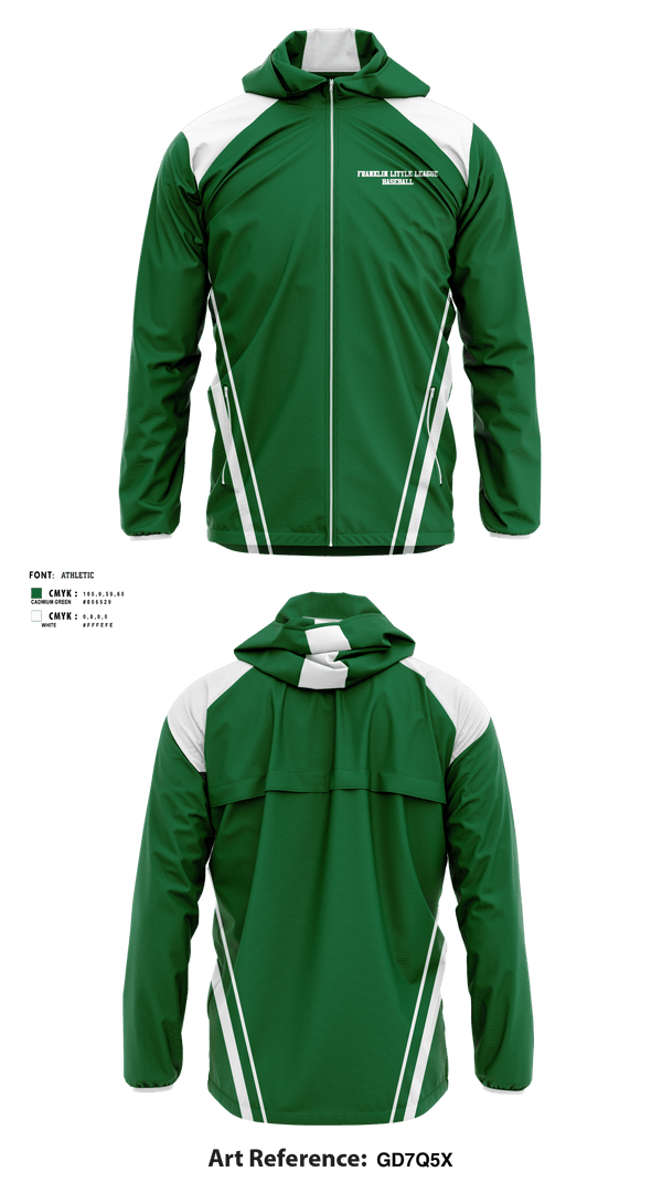 Windbreaker, Franklin Little League Baseball, Baseball, Teamtime, Team time, sublimation, custom sports apparel, team uniforms, spirit wear, spiritwear, sports uniforms, custom shirts, team store, custom team store, fundraiser sports, apparel fundraiser