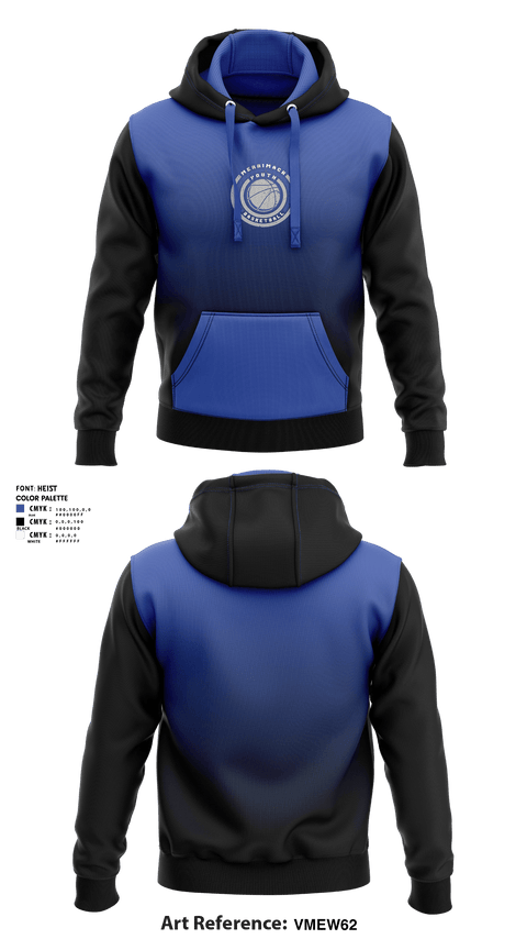Hoodie, Merrimack Valley Youth Basketball, Men's Basketball, Teamtime, Team time, sublimation, custom sports apparel, team uniforms, spirit wear, spiritwear, sports uniforms, custom shirts, team store, custom team store, fundraiser sports, apparel fundraiser
