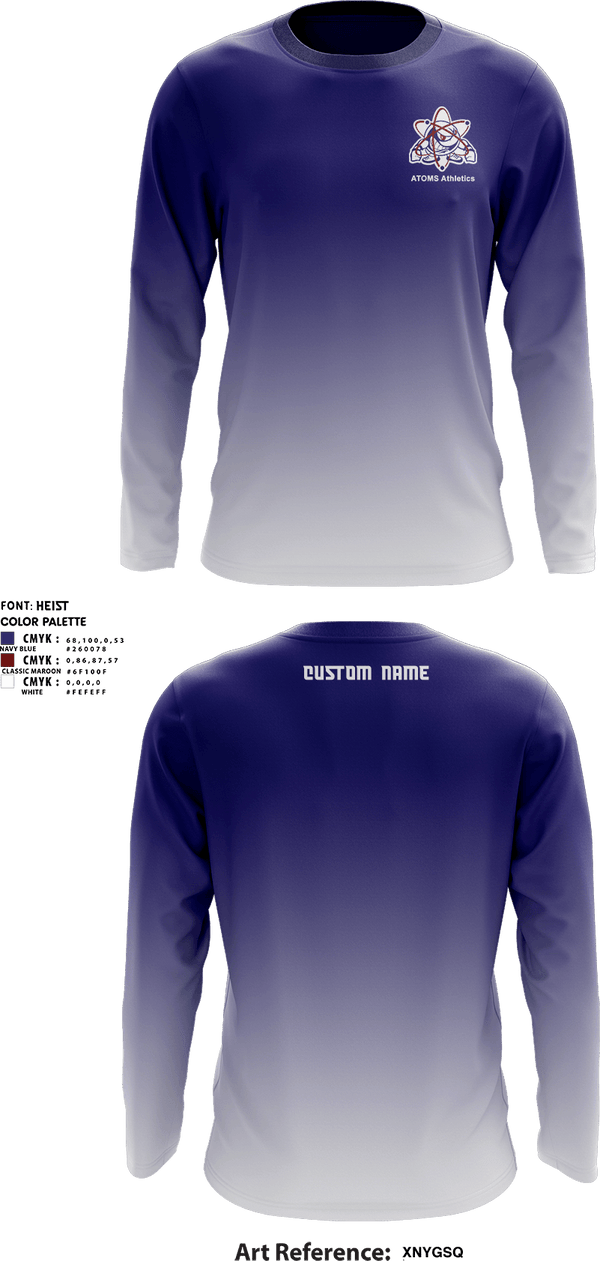 Long Sleeve Performance Shirt, SYRACUSE ACADEMY, Men's Soccer, Teamtime, Team time, sublimation, custom sports apparel, team uniforms, spirit wear, spiritwear, sports uniforms, custom shirts, team store, custom team store, fundraiser sports, apparel fundraiser