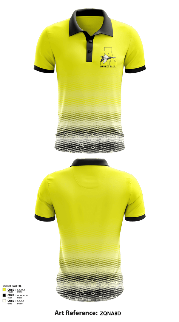 Short Sleeve Performance Polo, Airport High School Basketball, Men's Basketball, Teamtime, Team time, sublimation, custom sports apparel, team uniforms, spirit wear, spiritwear, sports uniforms, custom shirts, team store, custom team store, fundraiser sports, apparel fundraiser