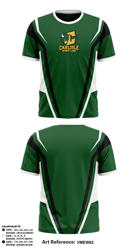 Short Sleeve Performance Shirt, Carlisle High School Wrestling, Wrestling, Teamtime, Team time, sublimation, custom sports apparel, team uniforms, spirit wear, spiritwear, sports uniforms, custom shirts, team store, custom team store, fundraiser sports, apparel fundraiser