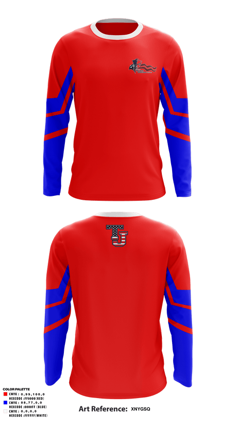 Long Sleeve Performance Shirt, Governor Thomas Johnson High School Lacrosse, Women's Lacrosse, Teamtime, Team time, sublimation, custom sports apparel, team uniforms, spirit wear, spiritwear, sports uniforms, custom shirts, team store, custom team store, fundraiser sports, apparel fundraiser