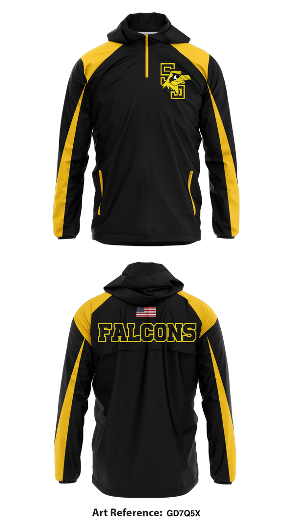 Windbreaker, Falcons, Softball, Teamtime, Team time, sublimation, custom sports apparel, team uniforms, spirit wear, spiritwear, sports uniforms, custom shirts, team store, custom team store, fundraiser sports, apparel fundraiser