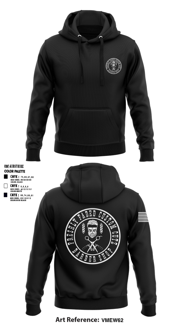 Hoodie, Freshly faded custom cutz, , Teamtime, Team time, sublimation, custom sports apparel, team uniforms, spirit wear, spiritwear, sports uniforms, custom shirts, team store, custom team store, fundraiser sports, apparel fundraiser