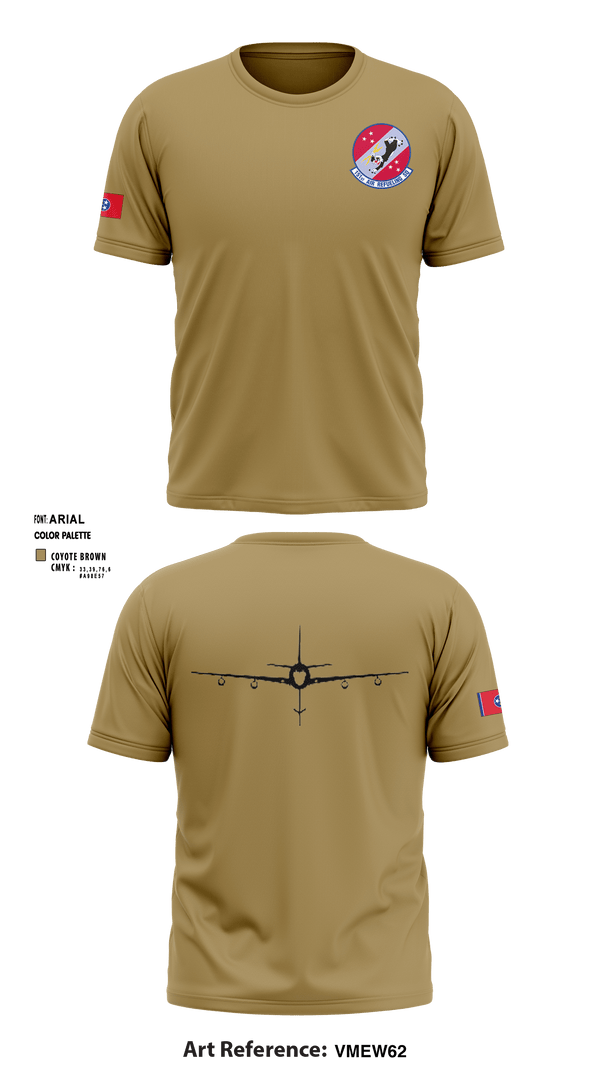 Short Sleeve Performance Shirt, 151st Air Refueling Squadron, Air Force, Teamtime, Team time, sublimation, custom sports apparel, team uniforms, spirit wear, spiritwear, sports uniforms, custom shirts, team store, custom team store, fundraiser sports, apparel fundraiser