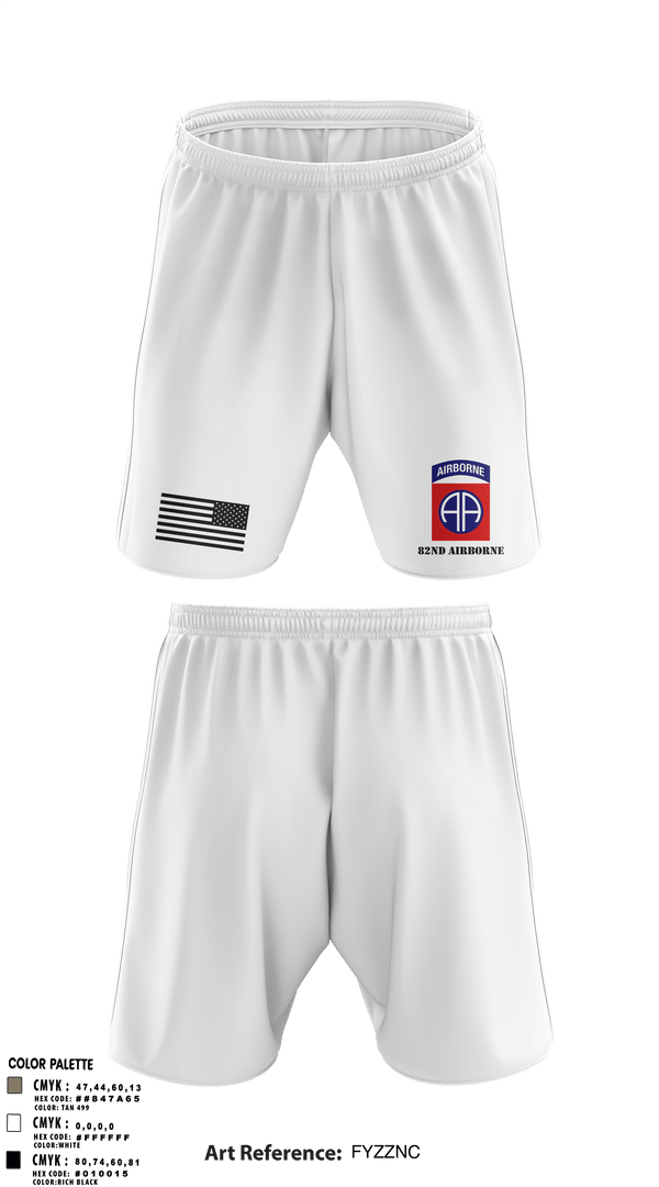 Athletic Shorts With Pockets, 82nd airborne, Army, Teamtime, Team time, sublimation, custom sports apparel, team uniforms, spirit wear, spiritwear, sports uniforms, custom shirts, team store, custom team store, fundraiser sports, apparel fundraiser