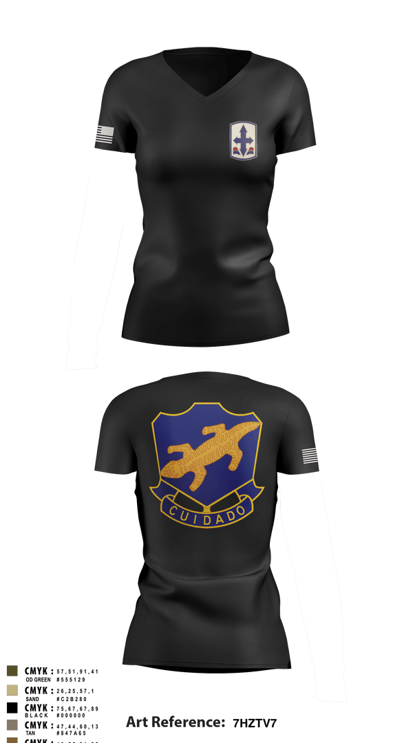 Women's Short Sleeve Vneck Shirt, , Army, Teamtime, Team time, sublimation, custom sports apparel, team uniforms, spirit wear, spiritwear, sports uniforms, custom shirts, team store, custom team store, fundraiser sports, apparel fundraiser