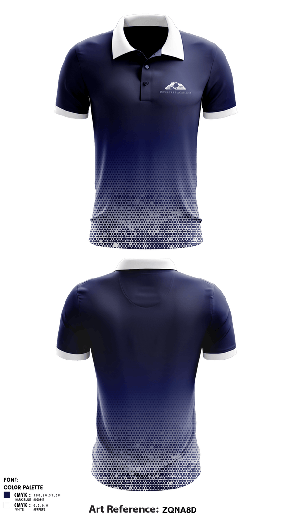 Short Sleeve Performance Polo, Rivertree Academy, Spirit Store, Teamtime, Team time, sublimation, custom sports apparel, team uniforms, spirit wear, spiritwear, sports uniforms, custom shirts, team store, custom team store, fundraiser sports, apparel fundraiser