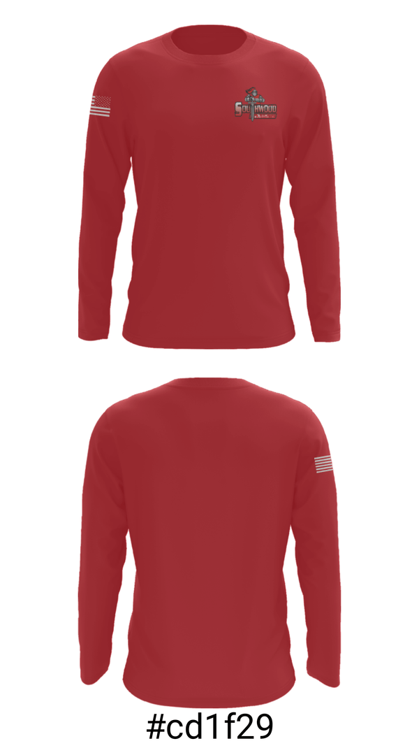 Long Sleeve Performance Shirt, Southwood Senior High School Basketball, Men's Basketball, Teamtime, Team time, sublimation, custom sports apparel, team uniforms, spirit wear, spiritwear, sports uniforms, custom shirts, team store, custom team store, fundraiser sports, apparel fundraiser