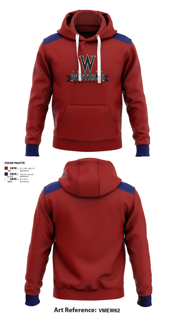 Hoodie, Westhills Baseball, Baseball, Teamtime, Team time, sublimation, custom sports apparel, team uniforms, spirit wear, spiritwear, sports uniforms, custom shirts, team store, custom team store, fundraiser sports, apparel fundraiser