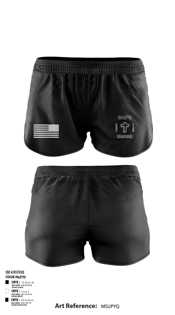 Women's Shorts, REDNECK'S, Marines, Teamtime, Team time, sublimation, custom sports apparel, team uniforms, spirit wear, spiritwear, sports uniforms, custom shirts, team store, custom team store, fundraiser sports, apparel fundraiser