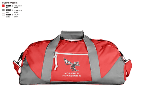 Duffle Bag, Honesdale High School Basketball, Men's Basketball, Teamtime, Team time, sublimation, custom sports apparel, team uniforms, spirit wear, spiritwear, sports uniforms, custom shirts, team store, custom team store, fundraiser sports, apparel fundraiser