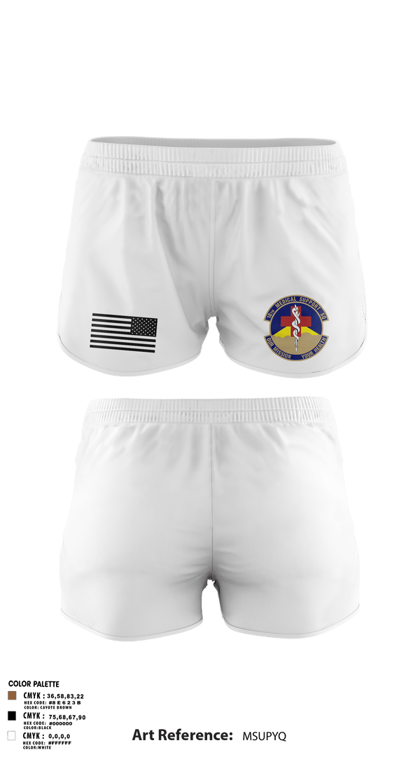 Ranger Panties, 18 Medical Support Squadron, Air Force, Teamtime, Team time, sublimation, custom sports apparel, team uniforms, spirit wear, spiritwear, sports uniforms, custom shirts, team store, custom team store, fundraiser sports, apparel fundraiser