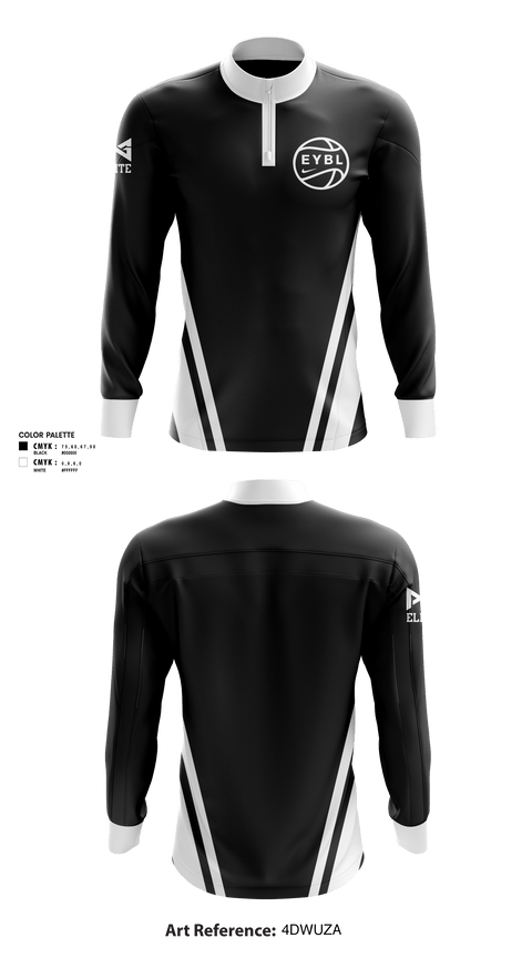 Quarter Zip Jacket, Paul George Elite Basketball, Men's Basketball, Teamtime, Team time, sublimation, custom sports apparel, team uniforms, spirit wear, spiritwear, sports uniforms, custom shirts, team store, custom team store, fundraiser sports, apparel fundraiser