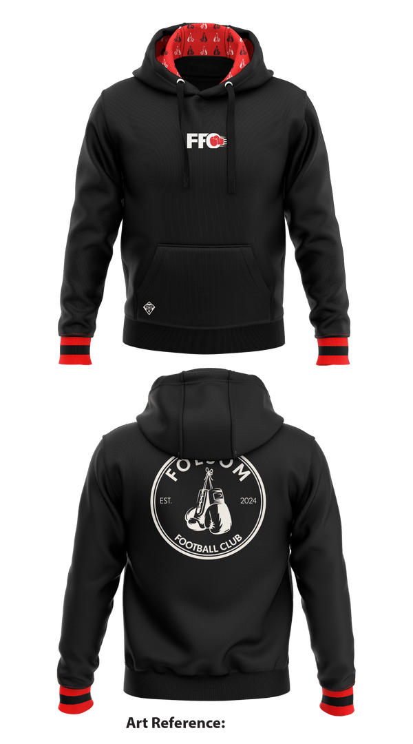 Hoodie, Folsom Football Club, Men's Soccer, Teamtime, Team time, sublimation, custom sports apparel, team uniforms, spirit wear, spiritwear, sports uniforms, custom shirts, team store, custom team store, fundraiser sports, apparel fundraiser
