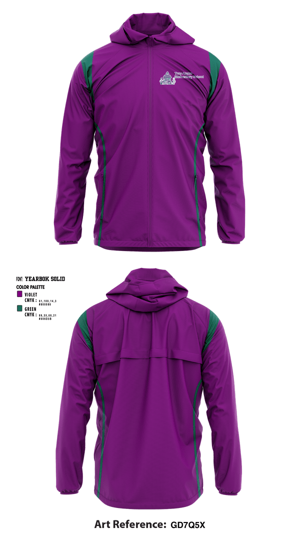 Windbreaker, Tony Alamo Elementary School, Spirit Store, Teamtime, Team time, sublimation, custom sports apparel, team uniforms, spirit wear, spiritwear, sports uniforms, custom shirts, team store, custom team store, fundraiser sports, apparel fundraiser