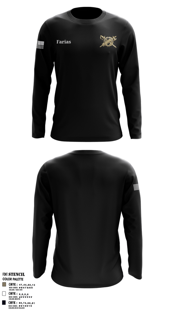 Long Sleeve Performance Shirt, , Army, Teamtime, Team time, sublimation, custom sports apparel, team uniforms, spirit wear, spiritwear, sports uniforms, custom shirts, team store, custom team store, fundraiser sports, apparel fundraiser