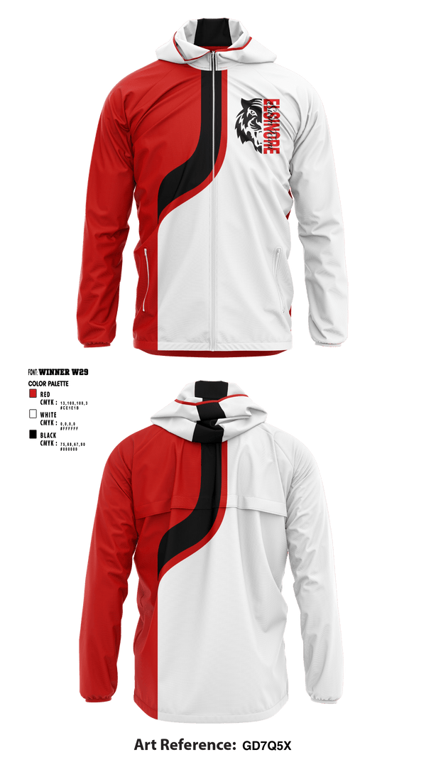 Windbreaker, Elsinore High School Swimming, Swimming, Teamtime, Team time, sublimation, custom sports apparel, team uniforms, spirit wear, spiritwear, sports uniforms, custom shirts, team store, custom team store, fundraiser sports, apparel fundraiser