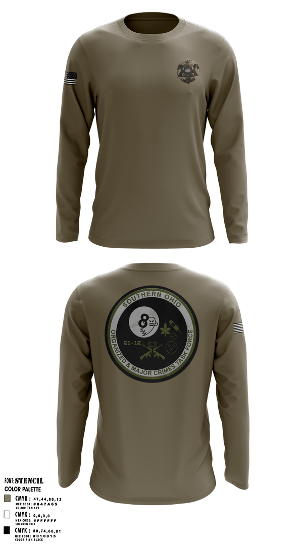Long Sleeve Performance Shirt, , Police, Teamtime, Team time, sublimation, custom sports apparel, team uniforms, spirit wear, spiritwear, sports uniforms, custom shirts, team store, custom team store, fundraiser sports, apparel fundraiser