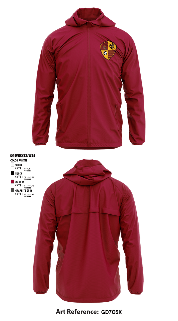 Windbreaker, Shadow Ridge High School Soccer, Men's Soccer, Teamtime, Team time, sublimation, custom sports apparel, team uniforms, spirit wear, spiritwear, sports uniforms, custom shirts, team store, custom team store, fundraiser sports, apparel fundraiser