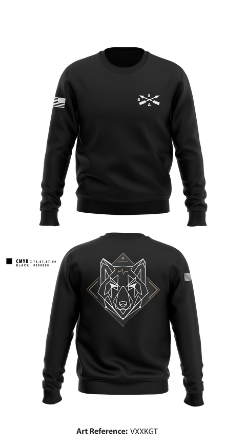 Crew Neck Sweatshirt, , Army, Teamtime, Team time, sublimation, custom sports apparel, team uniforms, spirit wear, spiritwear, sports uniforms, custom shirts, team store, custom team store, fundraiser sports, apparel fundraiser