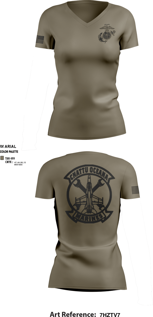 Women's Short Sleeve Vneck Shirt, , Marines, Teamtime, Team time, sublimation, custom sports apparel, team uniforms, spirit wear, spiritwear, sports uniforms, custom shirts, team store, custom team store, fundraiser sports, apparel fundraiser