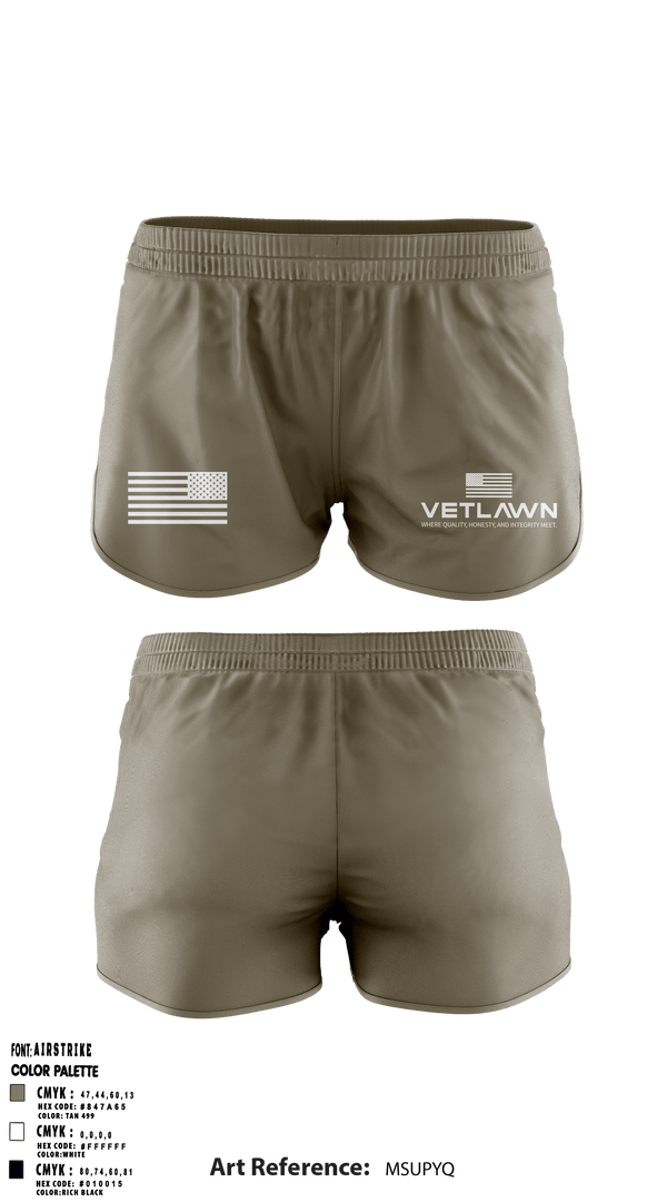 Ranger Panties, VetLawn, Army, Teamtime, Team time, sublimation, custom sports apparel, team uniforms, spirit wear, spiritwear, sports uniforms, custom shirts, team store, custom team store, fundraiser sports, apparel fundraiser