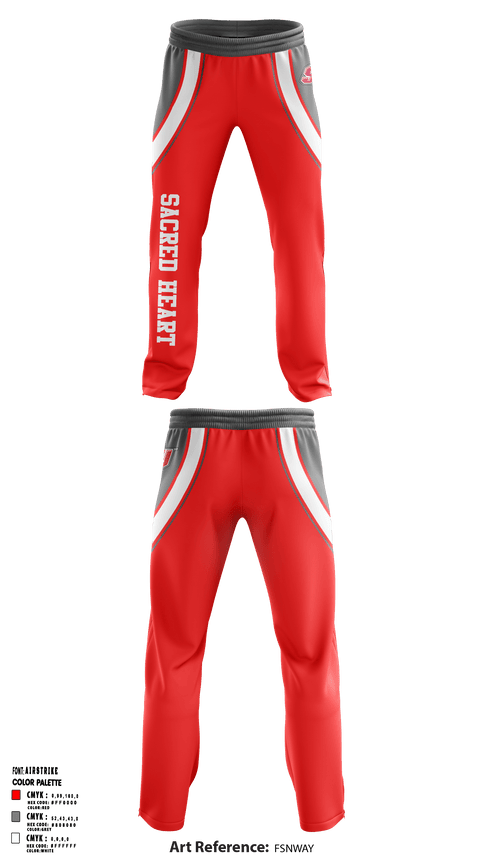 Sweatpants, Sacred Heart University Basketball, Women's Basketball, Teamtime, Team time, sublimation, custom sports apparel, team uniforms, spirit wear, spiritwear, sports uniforms, custom shirts, team store, custom team store, fundraiser sports, apparel fundraiser