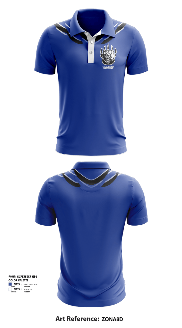 Short Sleeve Performance Polo, Sylvan Hills High School Wrestling, Wrestling, Teamtime, Team time, sublimation, custom sports apparel, team uniforms, spirit wear, spiritwear, sports uniforms, custom shirts, team store, custom team store, fundraiser sports, apparel fundraiser