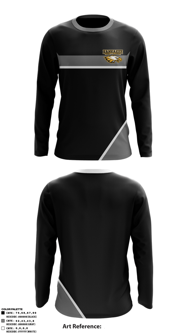 Long Sleeve Performance Shirt, Kankakee Trinity Academy Junior High School, Spirit Store, Teamtime, Team time, sublimation, custom sports apparel, team uniforms, spirit wear, spiritwear, sports uniforms, custom shirts, team store, custom team store, fundraiser sports, apparel fundraiser