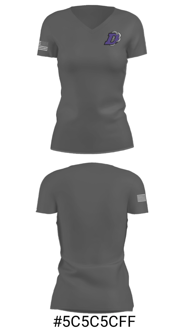 Women's Short Sleeve Vneck Shirt, Darlington High School Soccer, Men's Soccer, Teamtime, Team time, sublimation, custom sports apparel, team uniforms, spirit wear, spiritwear, sports uniforms, custom shirts, team store, custom team store, fundraiser sports, apparel fundraiser