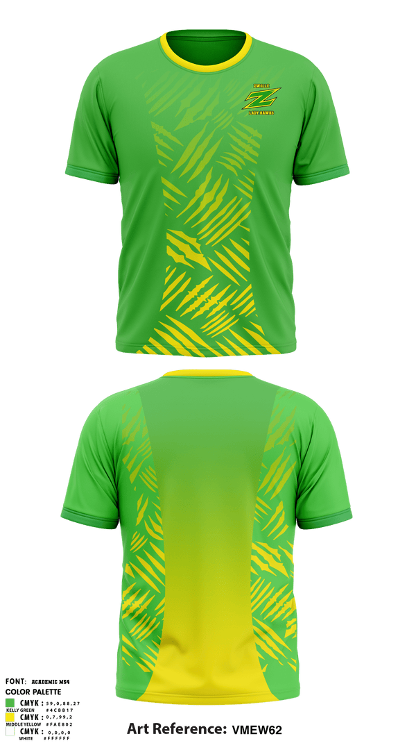 Short Sleeve Shooting Shirt, Zwolle Lady Hawks, Women's Basketball, Teamtime, Team time, sublimation, custom sports apparel, team uniforms, spirit wear, spiritwear, sports uniforms, custom shirts, team store, custom team store, fundraiser sports, apparel fundraiser