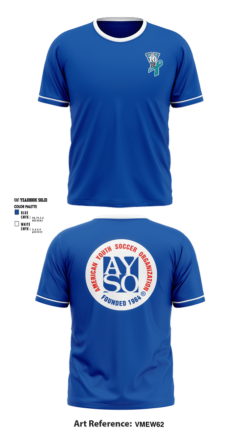 Short Sleeve Performance Shirt, AYSO AREA 10V, Men's Soccer, Teamtime, Team time, sublimation, custom sports apparel, team uniforms, spirit wear, spiritwear, sports uniforms, custom shirts, team store, custom team store, fundraiser sports, apparel fundraiser
