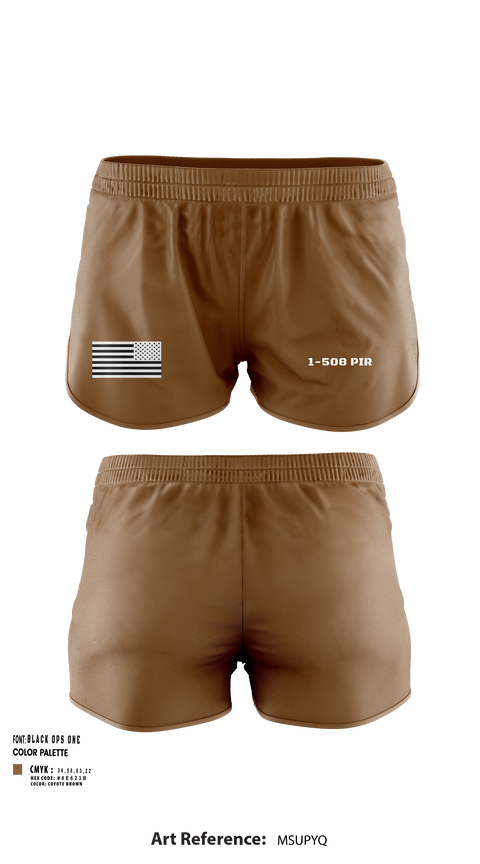 Ranger Panties, 1-508 PIR, , Teamtime, Team time, sublimation, custom sports apparel, team uniforms, spirit wear, spiritwear, sports uniforms, custom shirts, team store, custom team store, fundraiser sports, apparel fundraiser