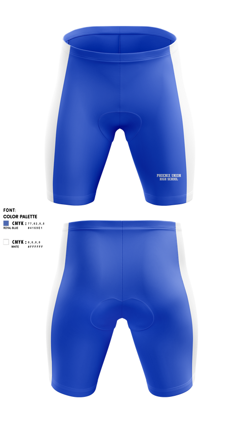 Men's Compression Shorts, Phoenix Union High School District Classified Employees Association, Cycling, Teamtime, Team time, sublimation, custom sports apparel, team uniforms, spirit wear, spiritwear, sports uniforms, custom shirts, team store, custom team store, fundraiser sports, apparel fundraiser