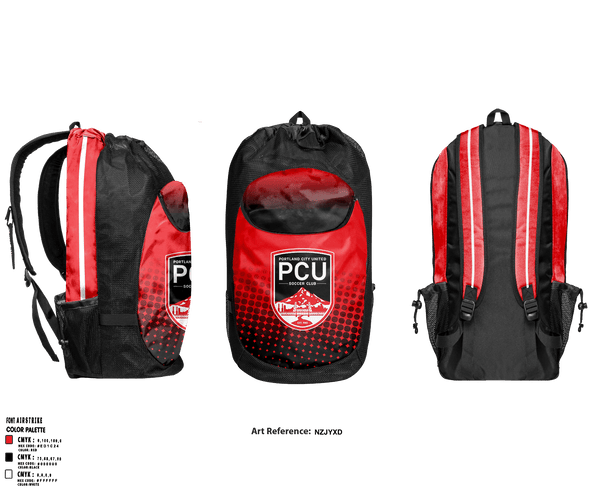 Gear Bag, Portland City United Soccer Club, Men's Soccer, Teamtime, Team time, sublimation, custom sports apparel, team uniforms, spirit wear, spiritwear, sports uniforms, custom shirts, team store, custom team store, fundraiser sports, apparel fundraiser