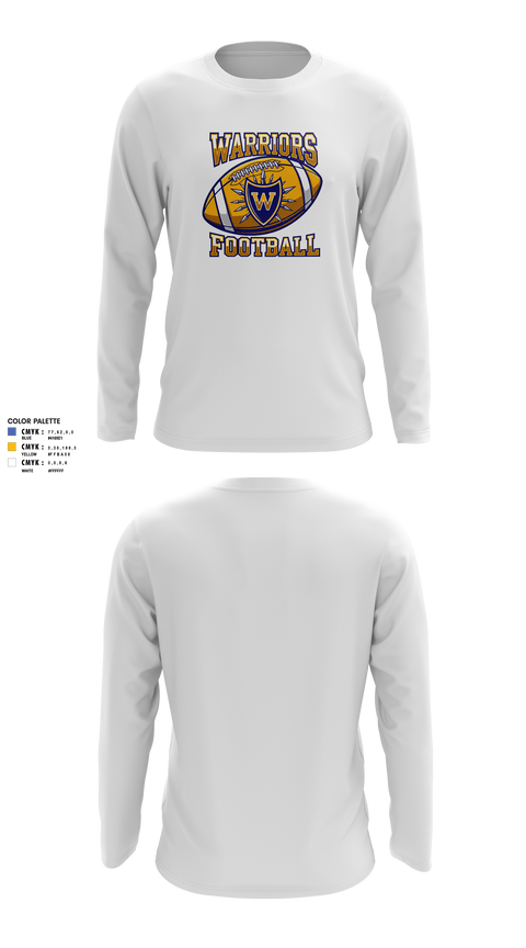 Long Sleeve Rash Guard Shirt, Wiesbaden Warriors, , Teamtime, Team time, sublimation, custom sports apparel, team uniforms, spirit wear, spiritwear, sports uniforms, custom shirts, team store, custom team store, fundraiser sports, apparel fundraiser