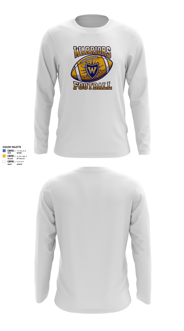 Long Sleeve Rash Guard Shirt, Wiesbaden Warriors, , Teamtime, Team time, sublimation, custom sports apparel, team uniforms, spirit wear, spiritwear, sports uniforms, custom shirts, team store, custom team store, fundraiser sports, apparel fundraiser