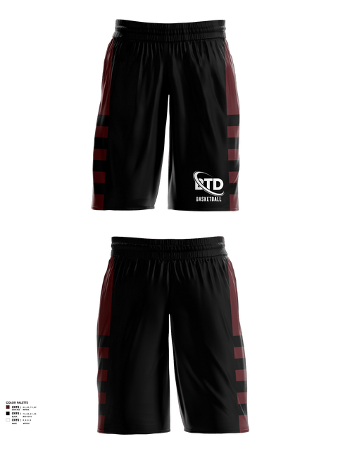 Mens Basketball Shorts, BTD, Men's Basketball, Teamtime, Team time, sublimation, custom sports apparel, team uniforms, spirit wear, spiritwear, sports uniforms, custom shirts, team store, custom team store, fundraiser sports, apparel fundraiser