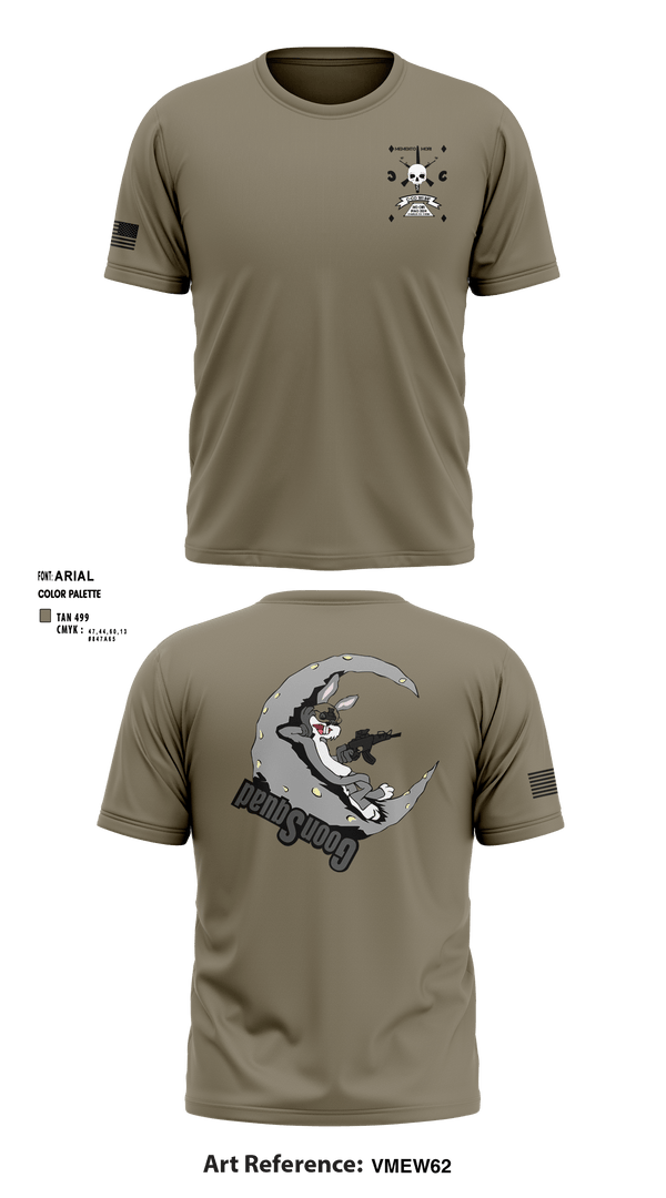 Short Sleeve Performance Shirt, 1-181 INF Goon Squad, , Teamtime, Team time, sublimation, custom sports apparel, team uniforms, spirit wear, spiritwear, sports uniforms, custom shirts, team store, custom team store, fundraiser sports, apparel fundraiser