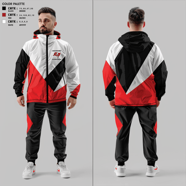 Windbreaker, East Bay Buccaneers Youth Football & Cheerleading, Football, Teamtime, Team time, sublimation, custom sports apparel, team uniforms, spirit wear, spiritwear, sports uniforms, custom shirts, team store, custom team store, fundraiser sports, apparel fundraiser