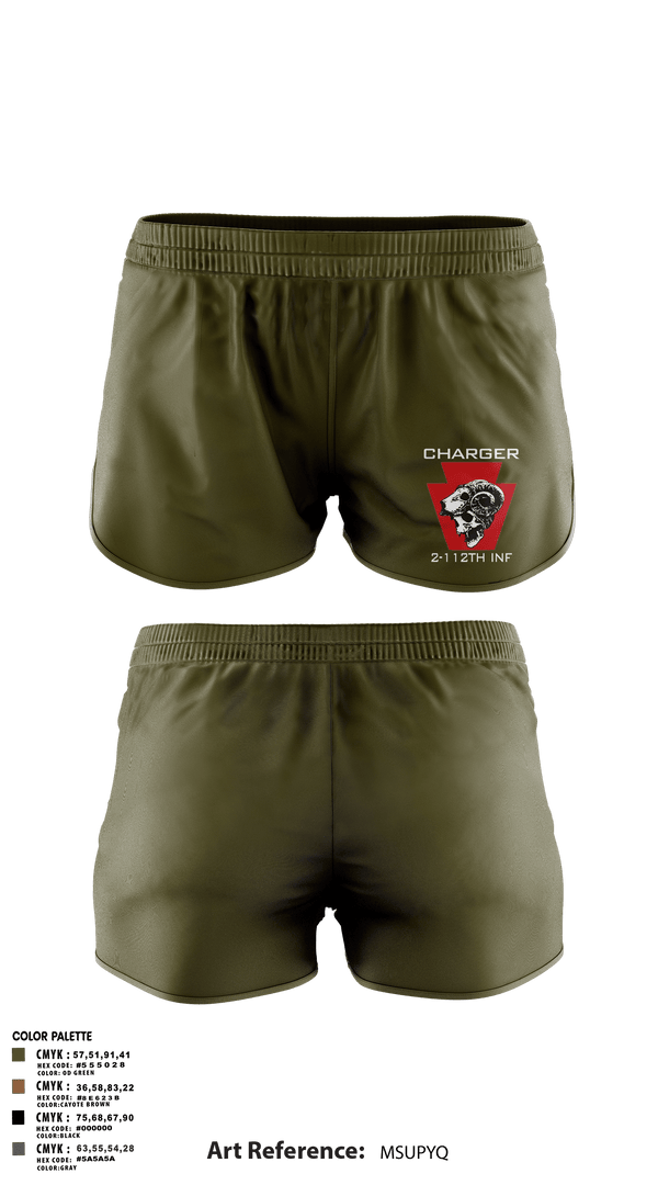 Ranger Panties, Charger Co. / 2-112th Infantry Battalion, National Guard, Teamtime, Team time, sublimation, custom sports apparel, team uniforms, spirit wear, spiritwear, sports uniforms, custom shirts, team store, custom team store, fundraiser sports, apparel fundraiser